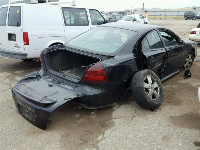 2G2WP522851243721 - 2005 PONTIAC GRAND PRIX BLACK photo 4