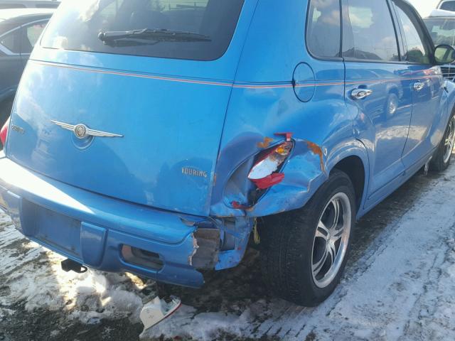 3A8FY58B68T186849 - 2008 CHRYSLER PT CRUISER BLUE photo 9