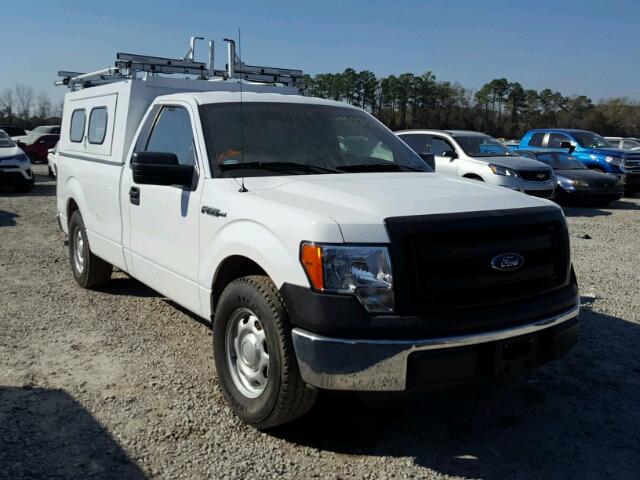 1FTMF1CM7EKG22868 - 2014 FORD F150 WHITE photo 1