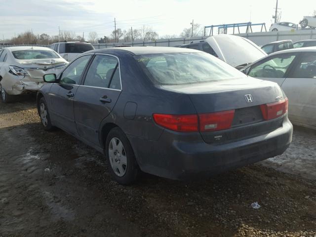 1HGCM56465A066354 - 2005 HONDA ACCORD LX GRAY photo 3