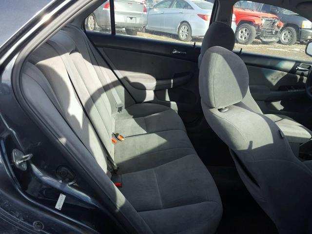 1HGCM56465A066354 - 2005 HONDA ACCORD LX GRAY photo 6