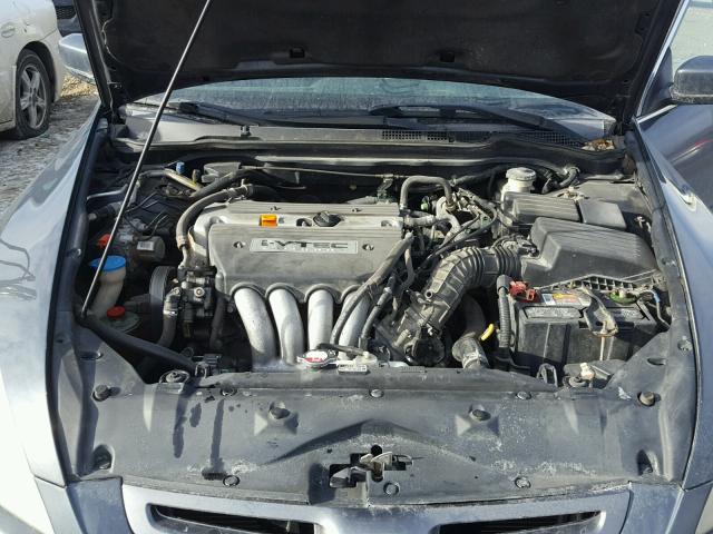 1HGCM56465A066354 - 2005 HONDA ACCORD LX GRAY photo 7