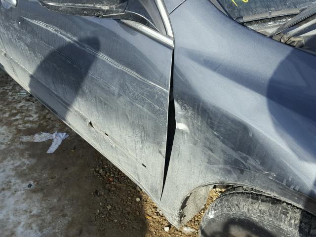 1HGCM56465A066354 - 2005 HONDA ACCORD LX GRAY photo 9