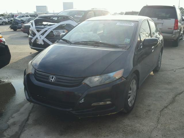 JHMZE2H37BS001008 - 2011 HONDA INSIGHT BLACK photo 2