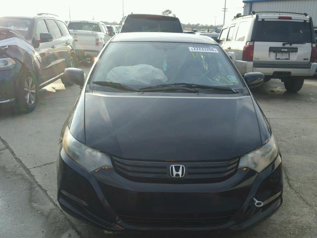 JHMZE2H37BS001008 - 2011 HONDA INSIGHT BLACK photo 9