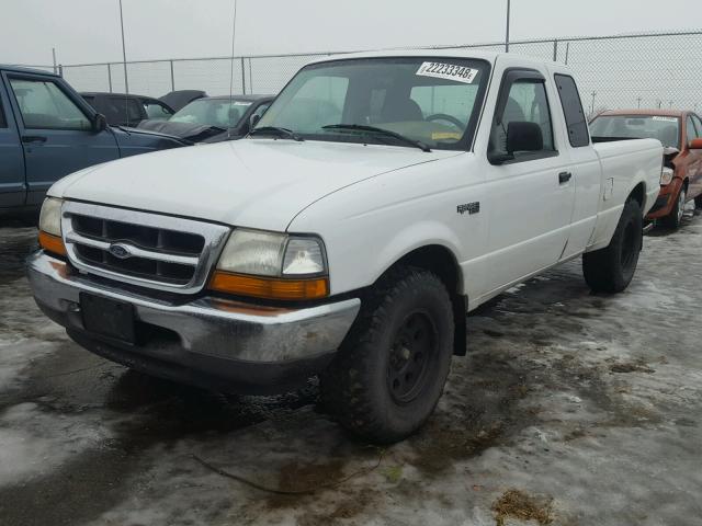 1FTYR14C7XTB01824 - 1999 FORD RANGER SUP WHITE photo 2