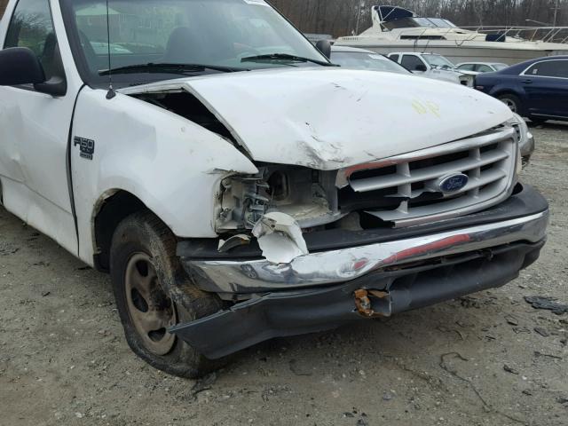 1FTRF17W5XNC13772 - 1999 FORD F150 WHITE photo 9