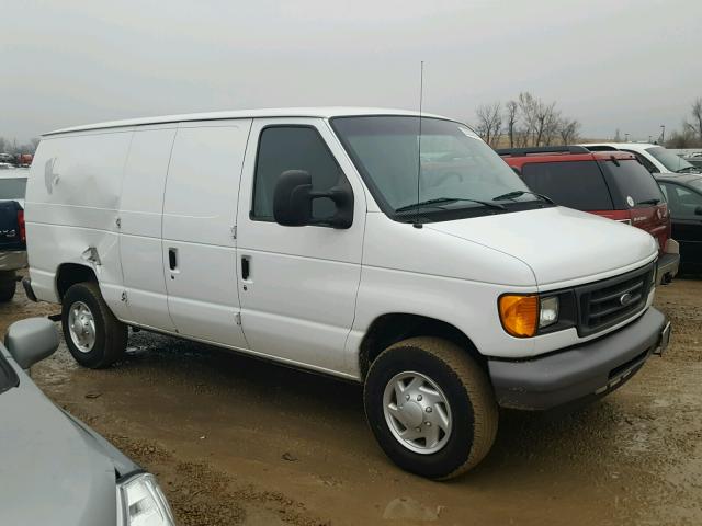 1FTNE24W67DB37318 - 2007 FORD ECONOLINE WHITE photo 1