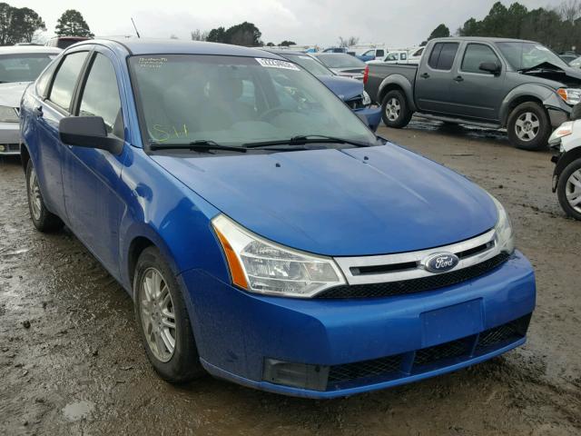 1FAHP3FN0BW147797 - 2011 FORD FOCUS SE BLUE photo 1