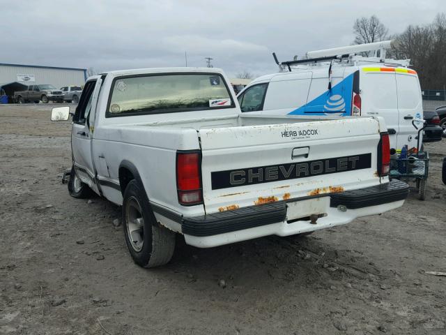 1GCCS14R1P8190473 - 1993 CHEVROLET S TRUCK S1 WHITE photo 3