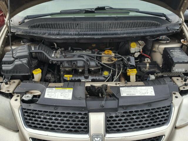 2B8GP54L32R794962 - 2002 DODGE GRAND CARA GOLD photo 7