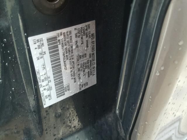 1FMRU17W93LB43927 - 2003 FORD EXPEDITION BLUE photo 10