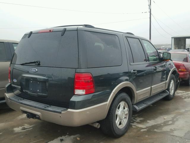 1FMRU17W93LB43927 - 2003 FORD EXPEDITION BLUE photo 4