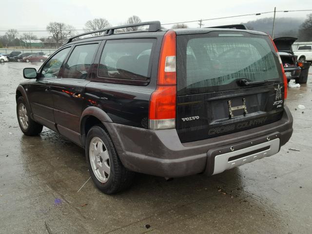 YV1SZ59H641139774 - 2004 VOLVO XC70 BLACK photo 3