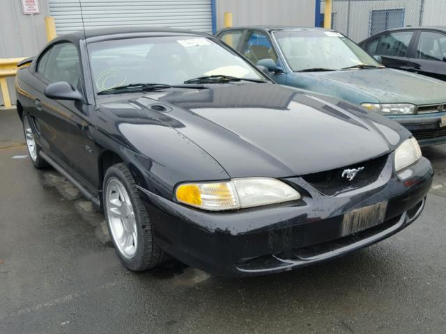 1FAFP42X7WF127606 - 1998 FORD MUSTANG GT BLACK photo 1