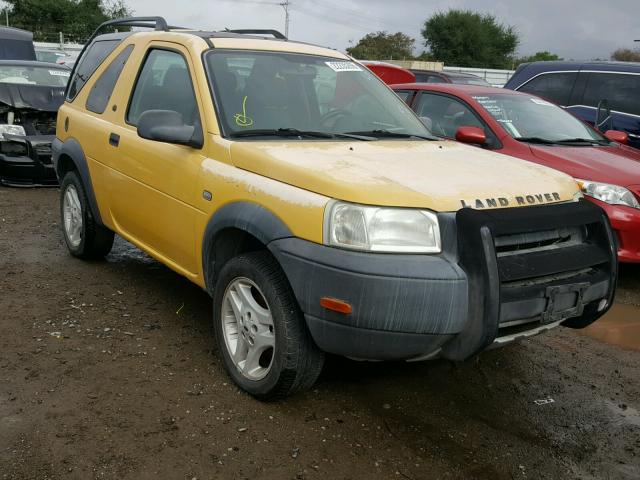 SALNY12253A240834 - 2003 LAND ROVER FREELANDER YELLOW photo 1