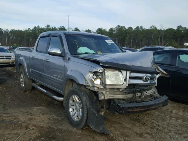 5TBET34186S530460 - 2006 TOYOTA TUNDRA DOU SILVER photo 1