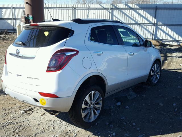 KL4CJDSBXHB004275 - 2017 BUICK ENCORE PRE WHITE photo 4