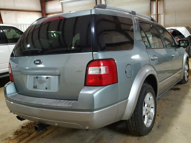 1FMDK02197GA05048 - 2007 FORD FREESTYLE GREEN photo 4