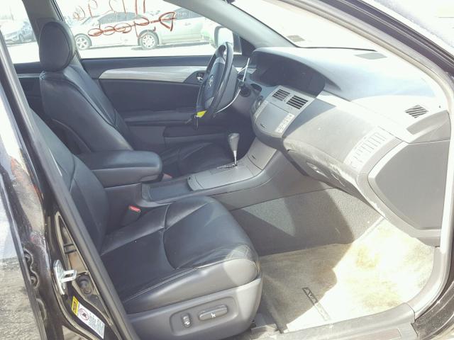 4T1BK36B27U243904 - 2007 TOYOTA AVALON XL BLACK photo 5