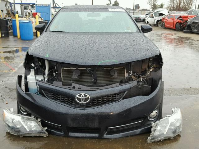 4T1BF1FK7CU019532 - 2012 TOYOTA CAMRY BASE BLACK photo 9