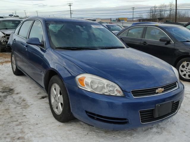 2G1WT58K969365840 - 2006 CHEVROLET IMPALA LT BLUE photo 1