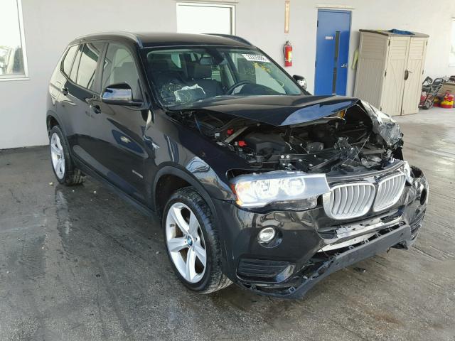 5UXWZ7C53H0U46721 - 2017 BMW X3 SDRIVE2 BLACK photo 1