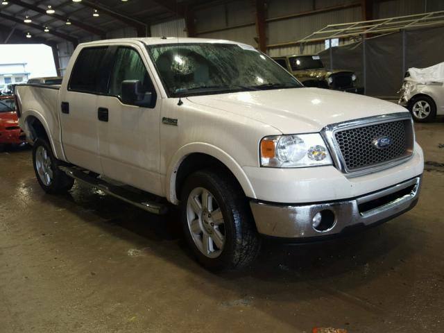 1FTPW12V98FB54954 - 2008 FORD F150 SUPER WHITE photo 1