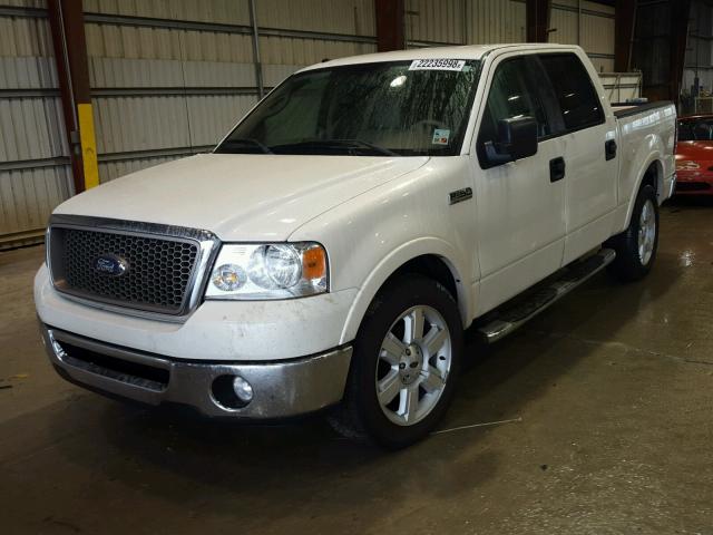 1FTPW12V98FB54954 - 2008 FORD F150 SUPER WHITE photo 2