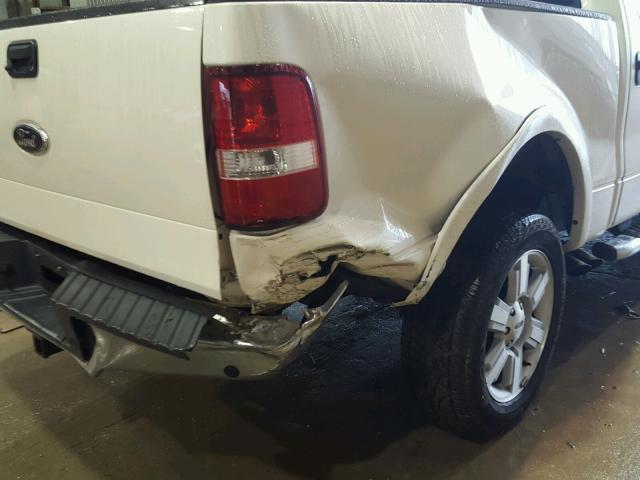 1FTPW12V98FB54954 - 2008 FORD F150 SUPER WHITE photo 9