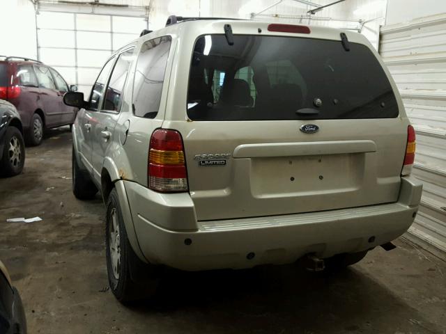 1FMCU94103KB33418 - 2003 FORD ESCAPE LIM BEIGE photo 3