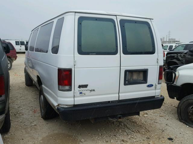 1FTJS34HXTHA70157 - 1996 FORD ECONOLINE WHITE photo 3