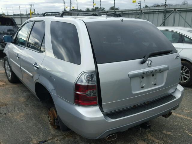 2HNYD18815H520387 - 2005 ACURA MDX TOURIN SILVER photo 3