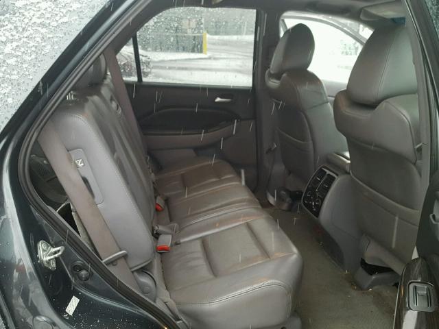 2HNYD18826H517984 - 2006 ACURA MDX TOURIN GRAY photo 6