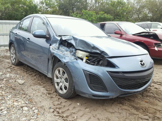 JM1BL1UF0B1413067 - 2011 MAZDA 3 I BLUE photo 1