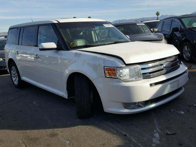 2FMGK5CC8ABA53827 - 2010 FORD FLEX SEL WHITE photo 1