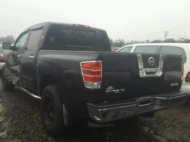 1N6AA07C28N345656 - 2008 NISSAN TITAN XE BLACK photo 3