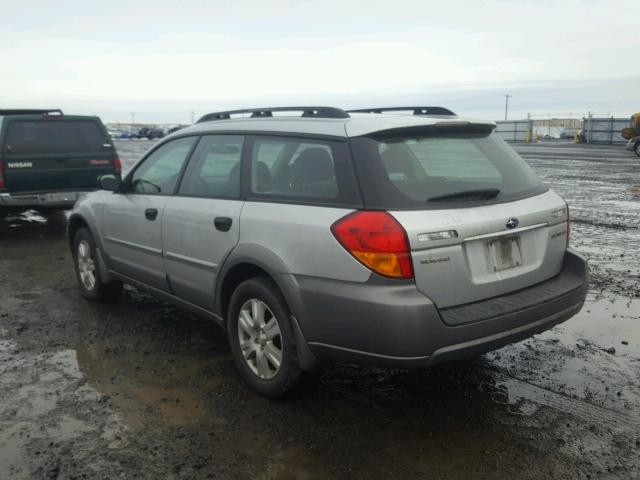 4S4BP61C957319763 - 2005 SUBARU LEGACY OUT SILVER photo 3