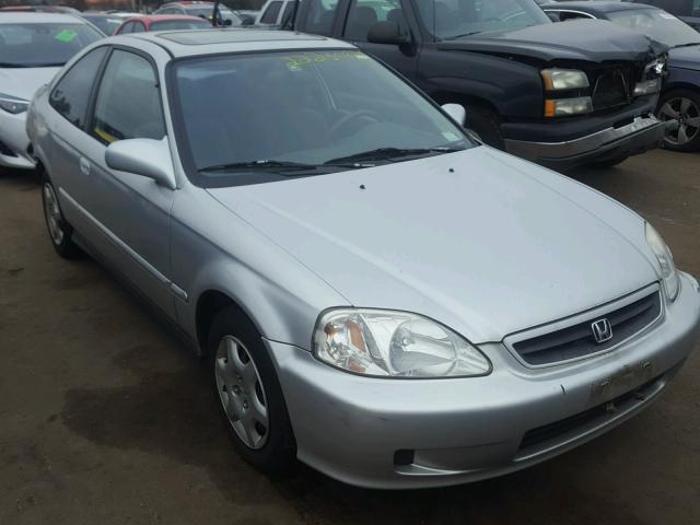 1HGEJ8141YL000801 - 2000 HONDA CIVIC EX 银色 照片 1