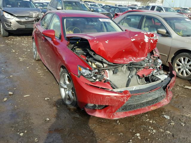 JTHCE1D27E5000697 - 2014 LEXUS IS 350 RED photo 1