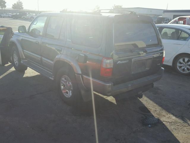 JT3HN87R1Y0264027 - 2000 TOYOTA 4RUNNER LI GREEN photo 3