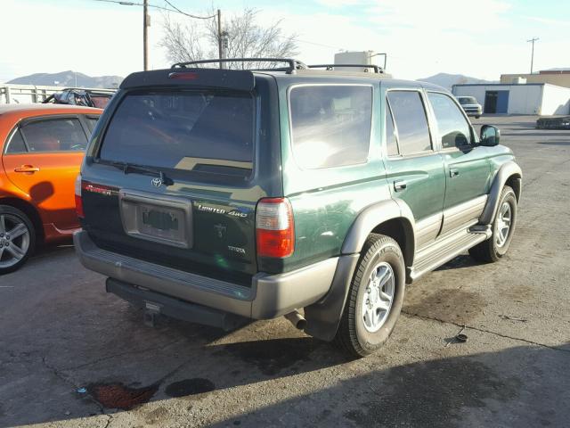 JT3HN87R1Y0264027 - 2000 TOYOTA 4RUNNER LI GREEN photo 4