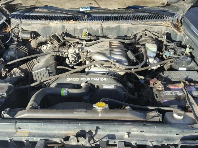 JT3HN87R1Y0264027 - 2000 TOYOTA 4RUNNER LI GREEN photo 7