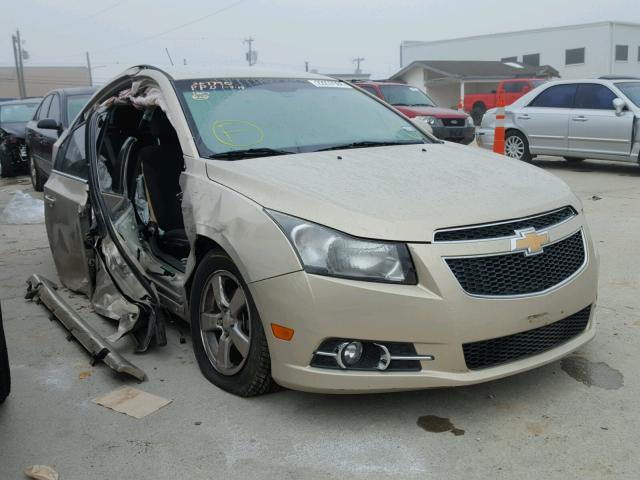 1G1PF5S92B7268654 - 2011 CHEVROLET CRUZE LT GOLD photo 1