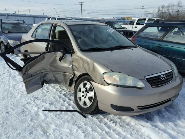 2T1BR32E67C715941 - 2007 TOYOTA COROLLA CE TAN photo 1