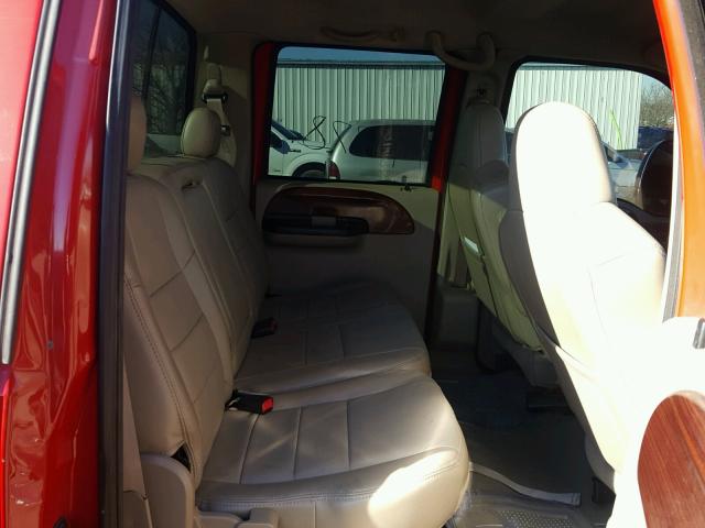 1FTWW30P86EB71307 - 2006 FORD F350 SRW S RED photo 6