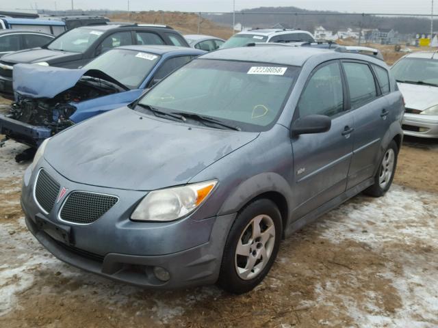 5Y2SL65896Z443320 - 2006 PONTIAC VIBE TEAL photo 2