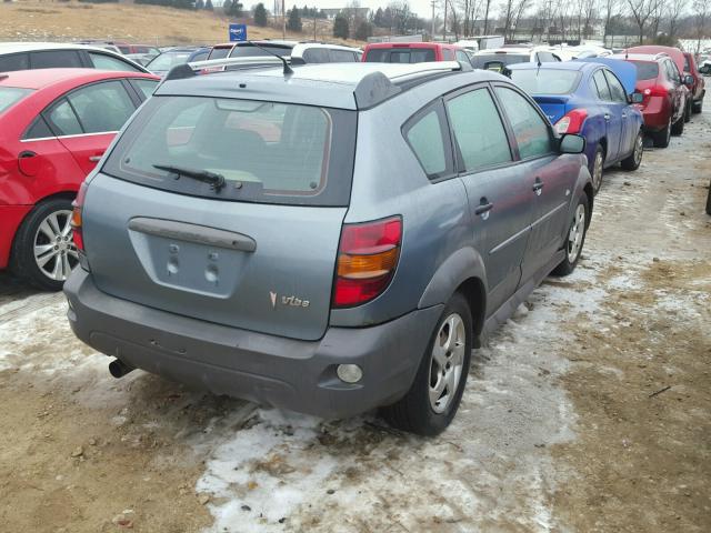 5Y2SL65896Z443320 - 2006 PONTIAC VIBE TEAL photo 4