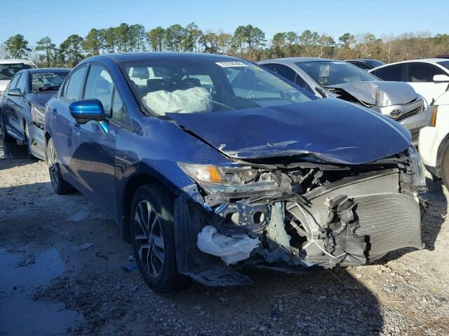 19XFB2F84EE067714 - 2014 HONDA CIVIC EX 蓝色 照片 1