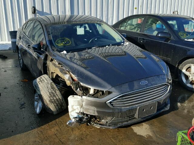 3FA6P0H72HR102148 - 2017 FORD FUSION SE CHARCOAL photo 1